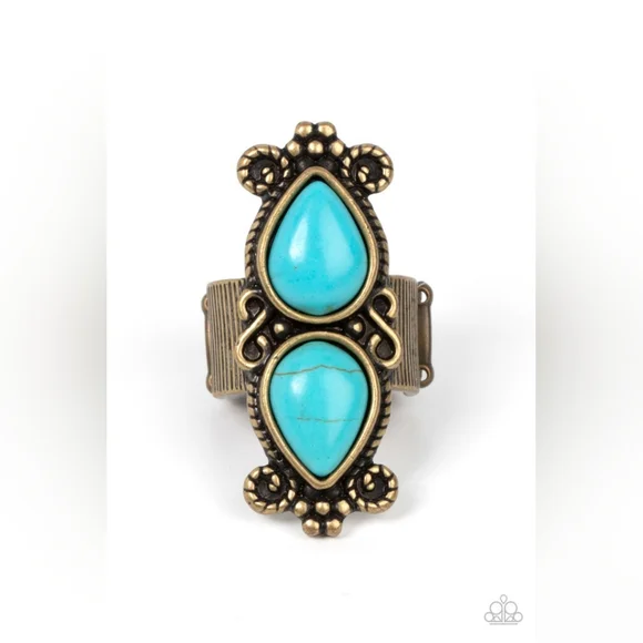 Adobe Garden Brass Ring - Picture 2 of 2